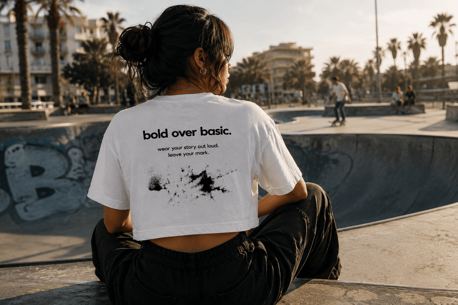 How to style an oversized t-shirt, worn on the street